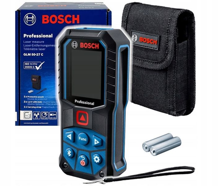 Dalmierz laserowy Bosch Professional MIERNIK ODLEGŁOŚCI Bluetooth 50m IP65 zdjęcie 6