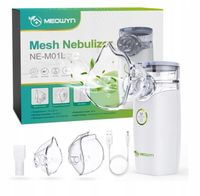 PRZENOŚNY INHALATOR NEBULIZER SIATKOWY MEOWYN