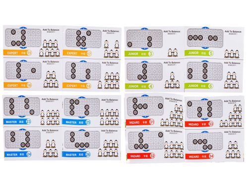 DLA DZIECI GRA MATEMATYCZNA LOGICZNA  BALANSUJĄCE PINGWINKI na Arena.pl