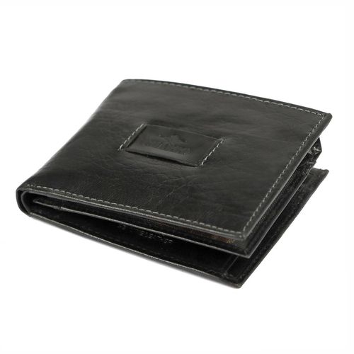 Składany pojemny i rozbudowany Skórzany męski portfel marki Charro na Arena.pl