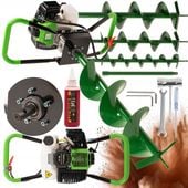 NAJMOCNIEJSZA WIERTNICA SPALINOWA|MOC 7.2KM|3XWIERTŁO 10/15/20+50CM