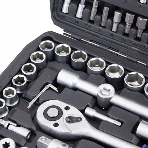 Zestaw Kluczy Nasadowych w Walizce Grzechotka 108 Elementów na Arena.pl