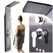 Bateria panel prysznicowy z hydromasażem i deszczownicą