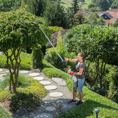 IKRA ITHK 1000 - IECH 1000 PIŁA PILARKA ŁAŃCUCHOWA PODKRZESYWARKA SEKATOR NOŻYCE DO ŻYWOPŁOTU ELEKTRYCZNE NA TELESKOPOWYM WYSIĘGNIKU OKRZESYWARKA 2w1 1000W PREMIUM OB-IKRIECH1000 EWIMAX - OFICJALNY DYSTRYBUTOR - AUTORYZOWANY DEALER IKRA na Arena.pl