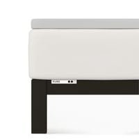 Prześcieradło Topper Schlafgut 180 x 200cm-200 x 220cm Gray Light 511