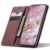 ELEGANCKIE ETUI Z KLAPKĄ SPACECASE WALLET SKÓRZANE CASE DO GALAXY S22+