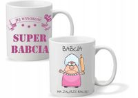FOTO KUBEK z nadrukiem PREZENT SUPER BABCIA