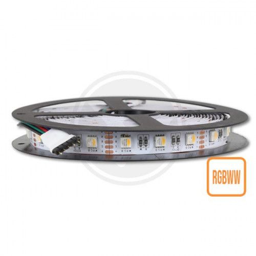 TASMA LED RGBW 12V 19.2W/M 5M SMD 5050 CZUJNK RGB BIALY IP20 na Arena.pl