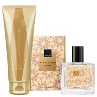 Avon Attraction Zestaw Damski [Perfumy + Balsam]