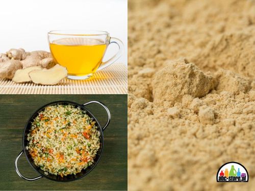 Galangal mielony w proszku suszony przyprawa korzeń azjatycki jak imbir 100g na Arena.pl