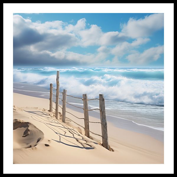 Plakat 70x70cm Szepty Oceanu zdjęcie 3