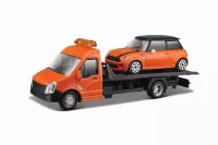 Street Fire Transport W Mini Cooper S 1:43 BBURAGO