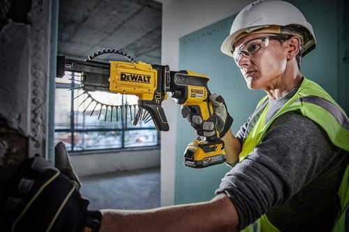 DEWALT WKRĘTARKA DO PŁYT GIPSOWO KARTONOWYCH 18V + MAGAZYNEK na Arena.pl