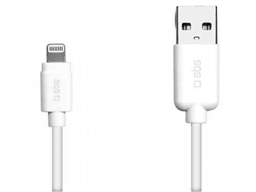 KABEL LIGHTNING(M)->USB-A(M) 3M BIAŁY SBS na Arena.pl