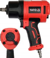 YATO KLUCZ UDAROWY PNEUMATYCZNY DO KÓŁ TWIN HAMMER 1/2''