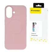 etui liquid silicone case magsafe na samsung galaxy s25 ultra - różowe
