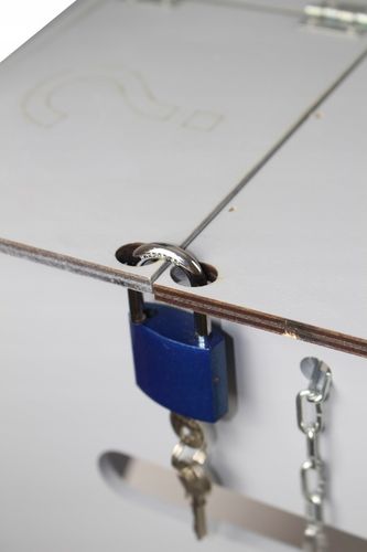 KOLOR Drewniany warsztat majsterkowicz tablet kłódka imadło schowek piła PL na Arena.pl