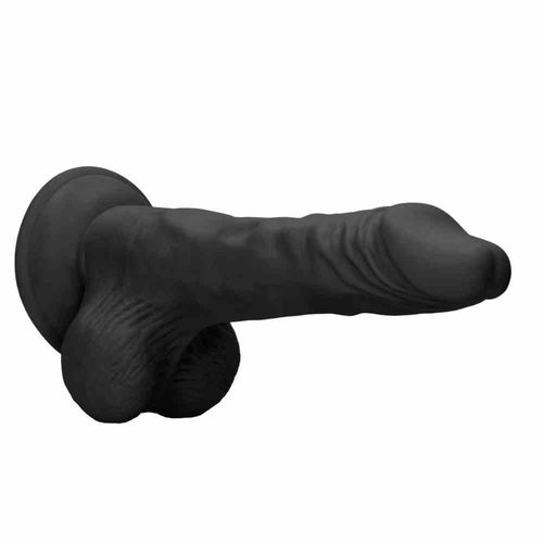 Dildo Z Jądrami 23 Cm Czarne na Arena.pl