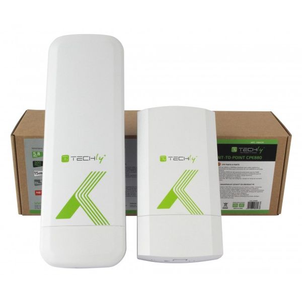 Zewnętrzy CPE Access Point Techly 8dBi 2.4GHz 300Mbps108446 zdjęcie 8