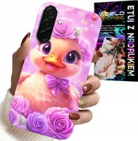 ETUI DO SAMSUNG GALAXY A36 5G - SŁODKA KACZUCHA, KACZKA NA RÓŻOWYM TLE