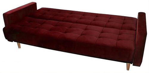 Wersalka David w skandynawskim stylu Bordowa na Arena.pl