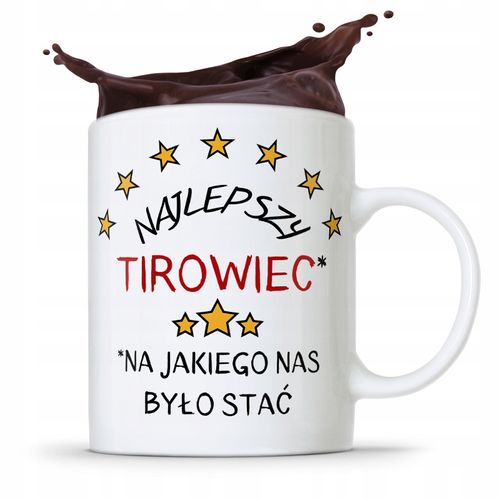 Dla Tirowca Kierowcy Kubek Najlepszy Tirowiec Z Nadrukiem Ze Zdjęciem na Arena.pl