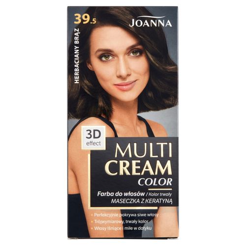 JOANNA Multi Cream Color Farba do włosów nr 39.5 Herbaciany brąz. na Arena.pl