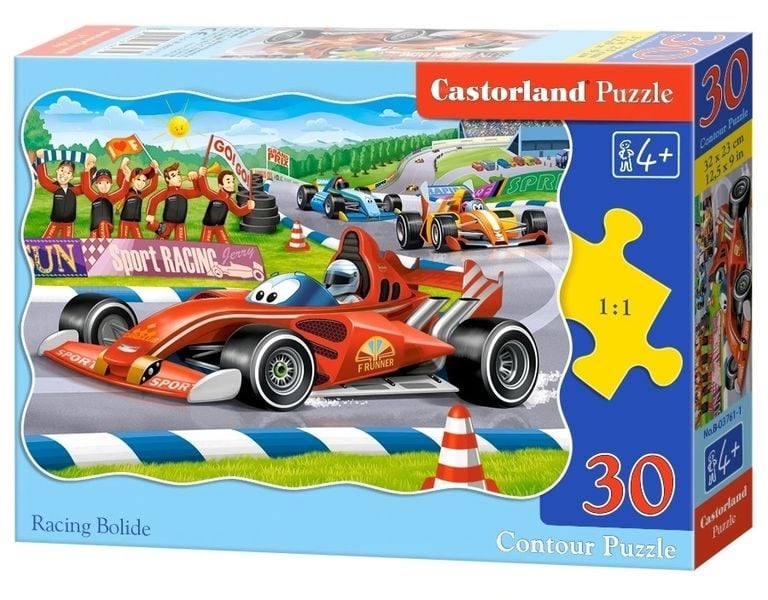 PUZZLE 30 EL. RACING BOLIDE zdjęcie 1