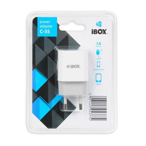 ŁADOWARKA SIECIOWA I-BOX C-35 USB, 1A na Arena.pl