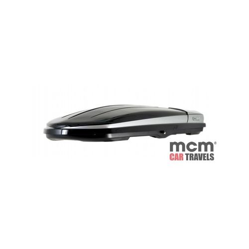 BOX DACHOWY AZZURRO 330 BLACK WITH SILVER na Arena.pl