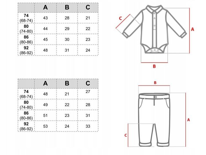 ELEGANCKI KOMPLET NIEMOWLĘCY Z KOSZULOBODY 86 zdjęcie 9