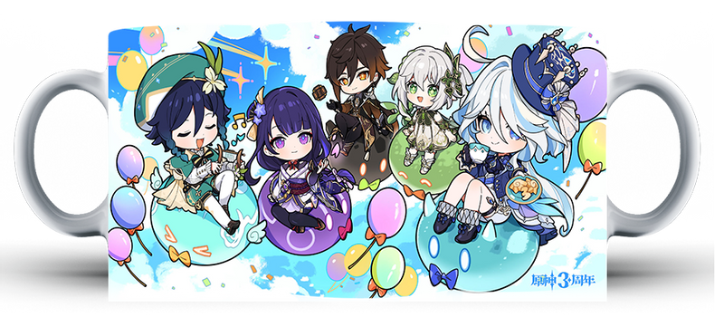 Kubek ceramiczny Genshin Impact zdjęcie 2