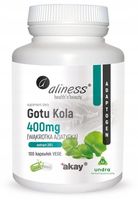 Aliness GOTU KOLA Wąkrotka Azjatycka 400mg 100k