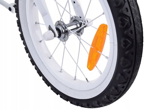 RoyalBaby Rower dziecięcy 18" Little Swan koszyk kółka boczne RB18-18 na Arena.pl