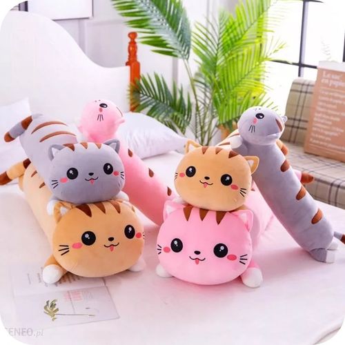 DŁUGI kot KOTEK poduszka MASKOTKA PLUSZAK 70cm na Arena.pl