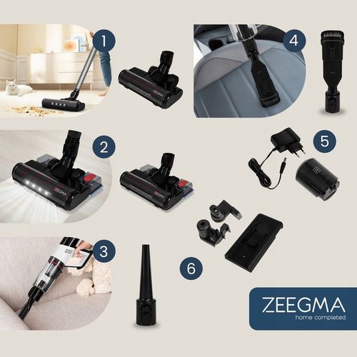 ODKURZACZ BEZPRZEWODOWY PIONOWY RĘCZNY BEZWORKOWY LEKKI MOP MOPUJĄCY 3 w 1 na Arena.pl