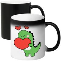 KUBEK MAGICZNY PREZENT DLA DZIEWCZYNY ŻONY MĘŻA CHŁOPAKA WALENTYNKI WZORY