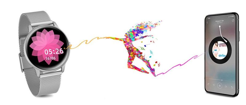 Damski SMARTWATCH G. Rossi SW015-3 Srebrny zdjęcie 13