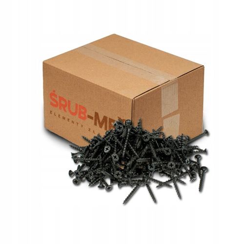 WKRĘTY DO DREWNA CZARNE FOSFATOWANE 4,2x70 10KG na Arena.pl