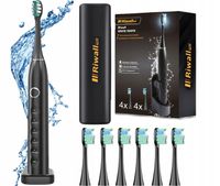Szczoteczka Soniczna Do Zębów - Zestaw Etui + 8 końcówek - Elektryczna