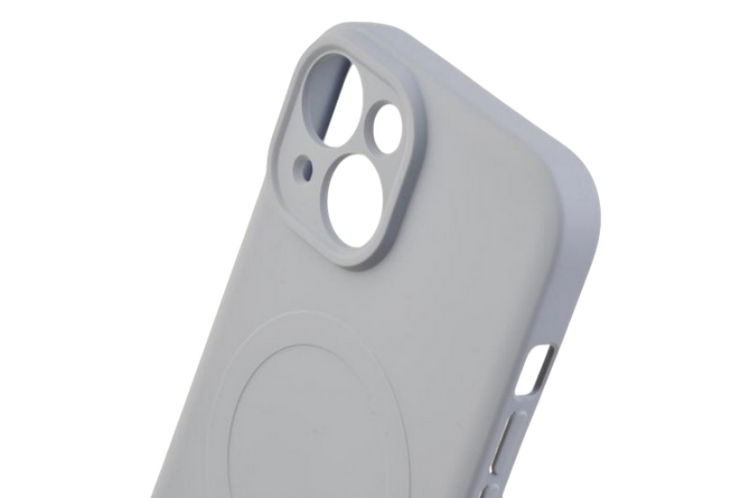 Etui Mercury Goospery MagSafe Silicone do Apple iPhone 15 niebieski zdjęcie 4