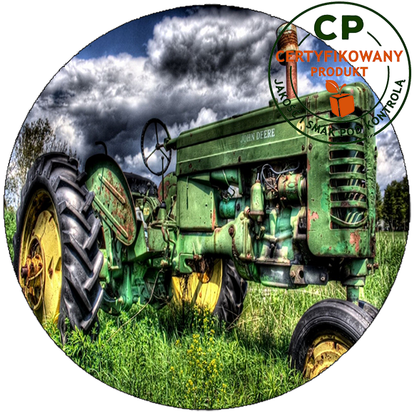 Opłatek na tort Traktor - Ciągnik zdjęcie 1