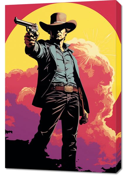 Obraz 60x90cm Strzelec z Epoki zdjęcie 1