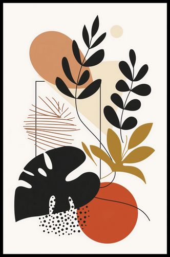 Plakat 56,6x86,4cm Zawisły Liść na Arena.pl