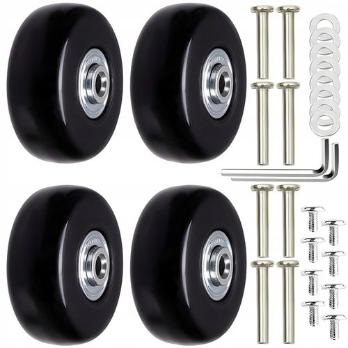 KÓŁKO DO WALIZKI CZĘŚCI BAGAŻ WALIZEK TORBY 4 SZT serwis naprawa w 5 min na Arena.pl