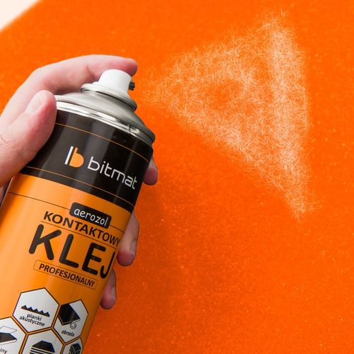 KLEJ SPRAY FILCU MAT PIANEK GĄBEK WYGŁUSZAJĄCYCH montażowy łatwa aplikacja na Arena.pl