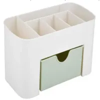 Szkatułka organizer na kosmetyki biżuterię szuflada pojemnik na pędzle