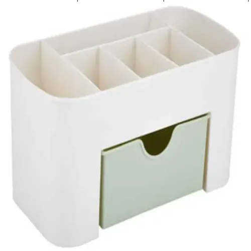 Szkatułka organizer na kosmetyki biżuterię szuflada pojemnik na pędzle na Arena.pl