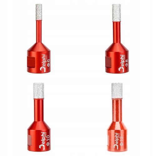 OTWORNICA DIAMENTOWA KORONKA DO GRESU ZESTAW ⌀ 6,8,10,12,20,30,35,50,68 M14 na Arena.pl