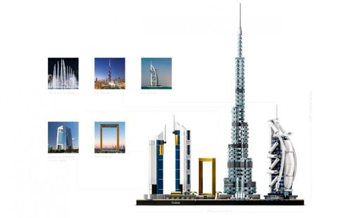 Klocki Architecture Dubaj na Arena.pl